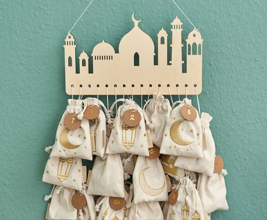 Ramadankalender - 30 stofposer - natur