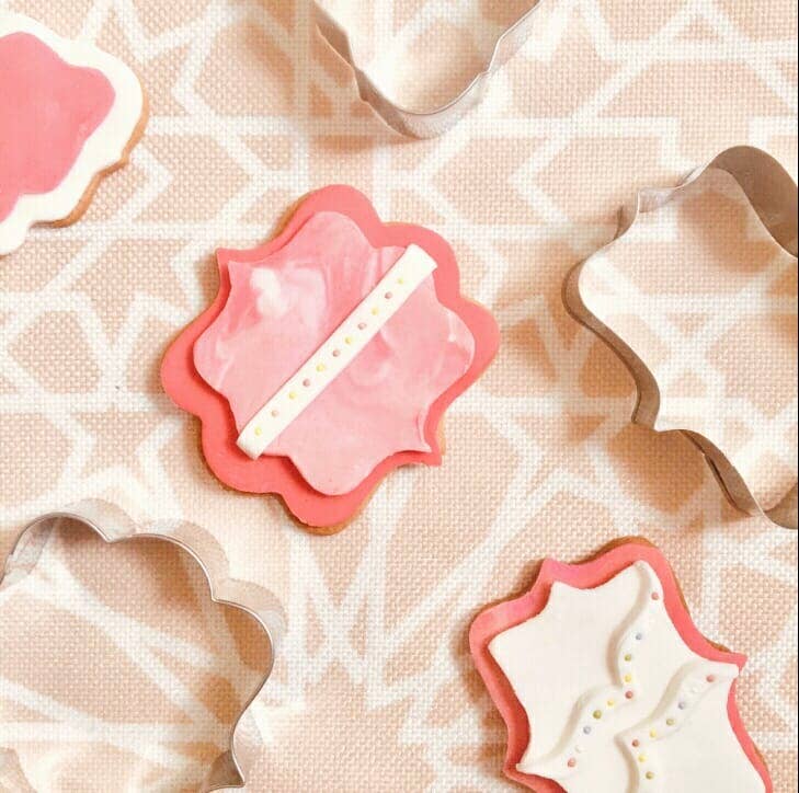 Ramadan og Eid kageudstikkere - 4-pak - lanterner