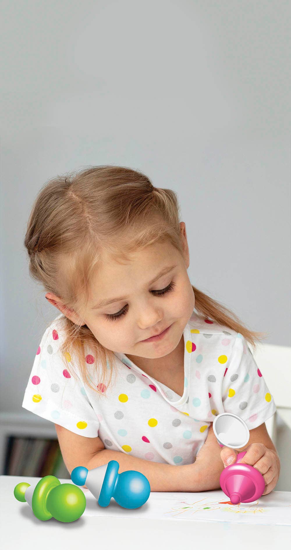 Mine første tuscher - 6 stk. - fra 1 år