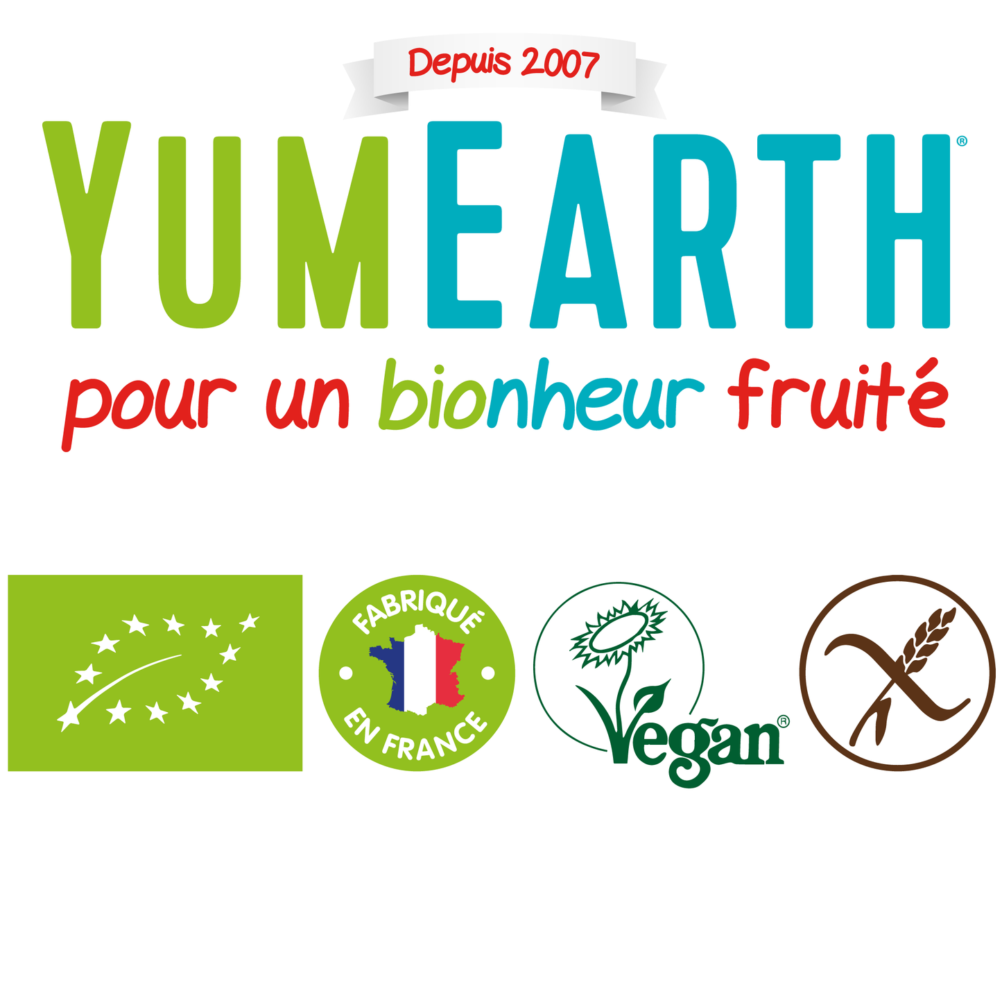 Yum Earth Økolgiske vingummi med frugtsmag - 50g
