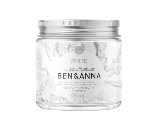 Ben & Anna White Tandpasta - med Fluor