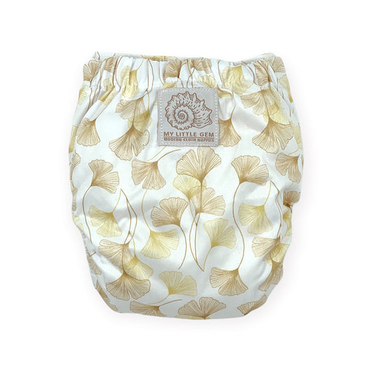 My Little Gem - Premium Lommeble - Light Gold Gingko