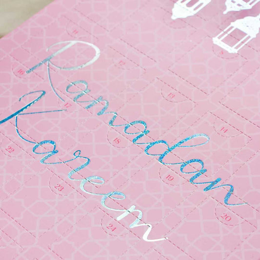 Ramadan chokoladekalender - Pink & Glitter