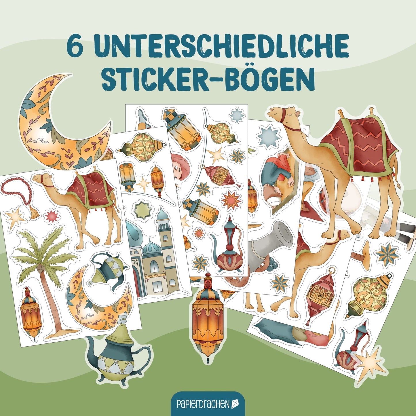 Ramadan vindueklistermærker