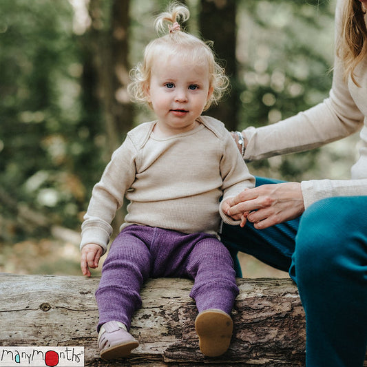 ManyMonths - Body i merinould med lange ærmer