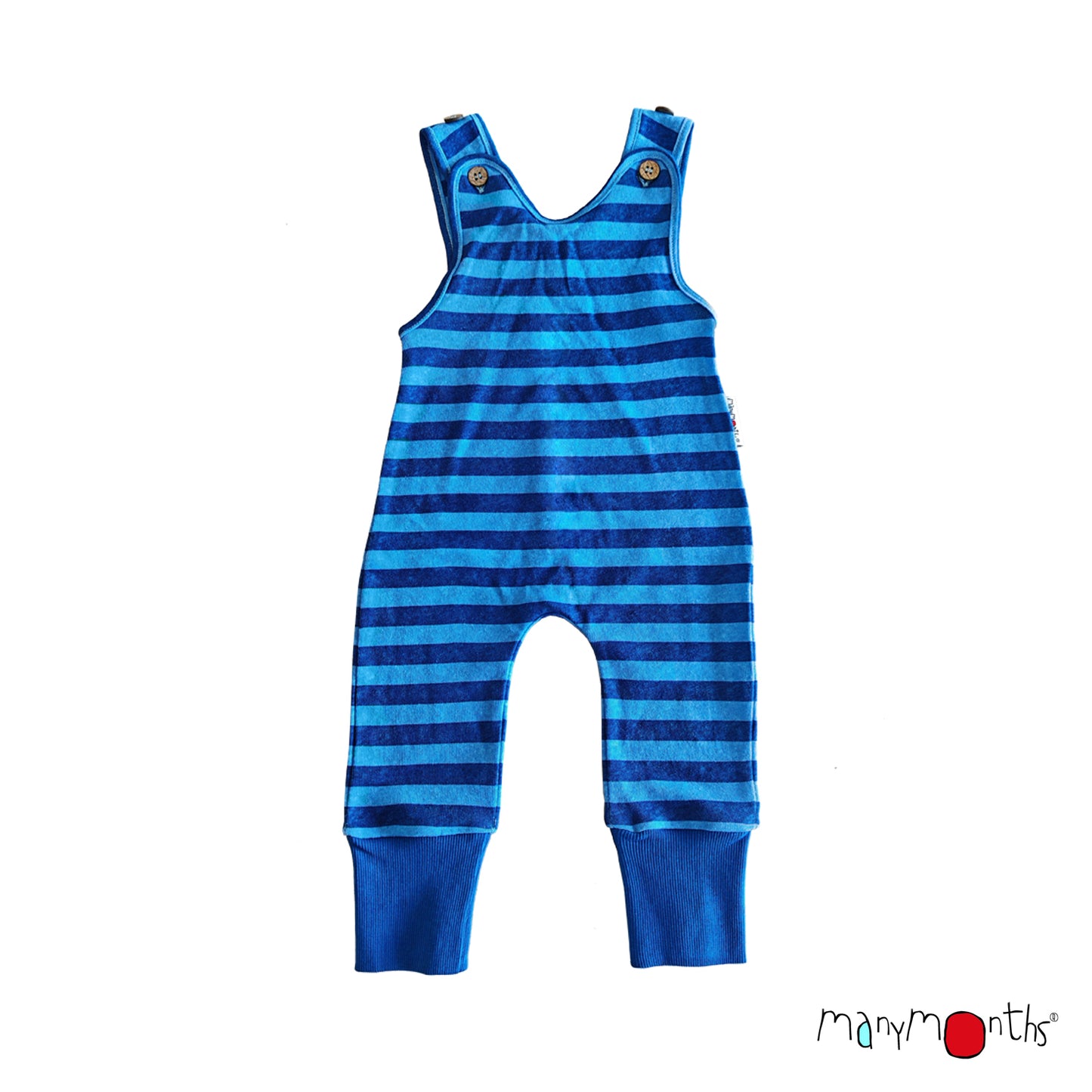 ECO Hempies heldragt i hamp og øko bomuld, Sailor's Horizon Stripes