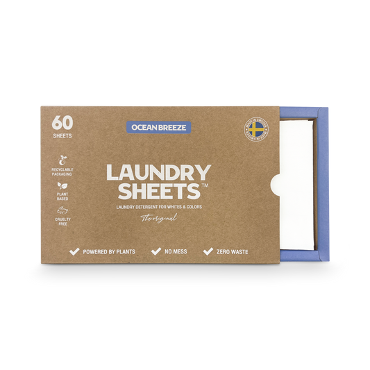 Laundry Sheets - vaskemiddel i ark - Ocean Breeze
