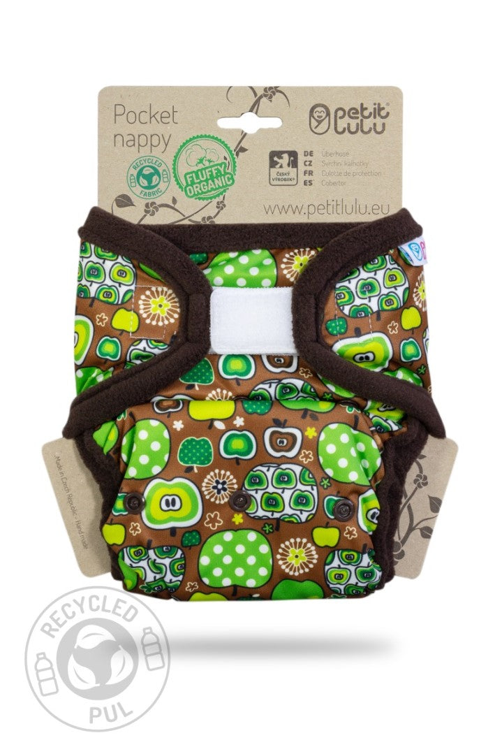 Petit Lulu - Fluffy Organic lommeble velcro