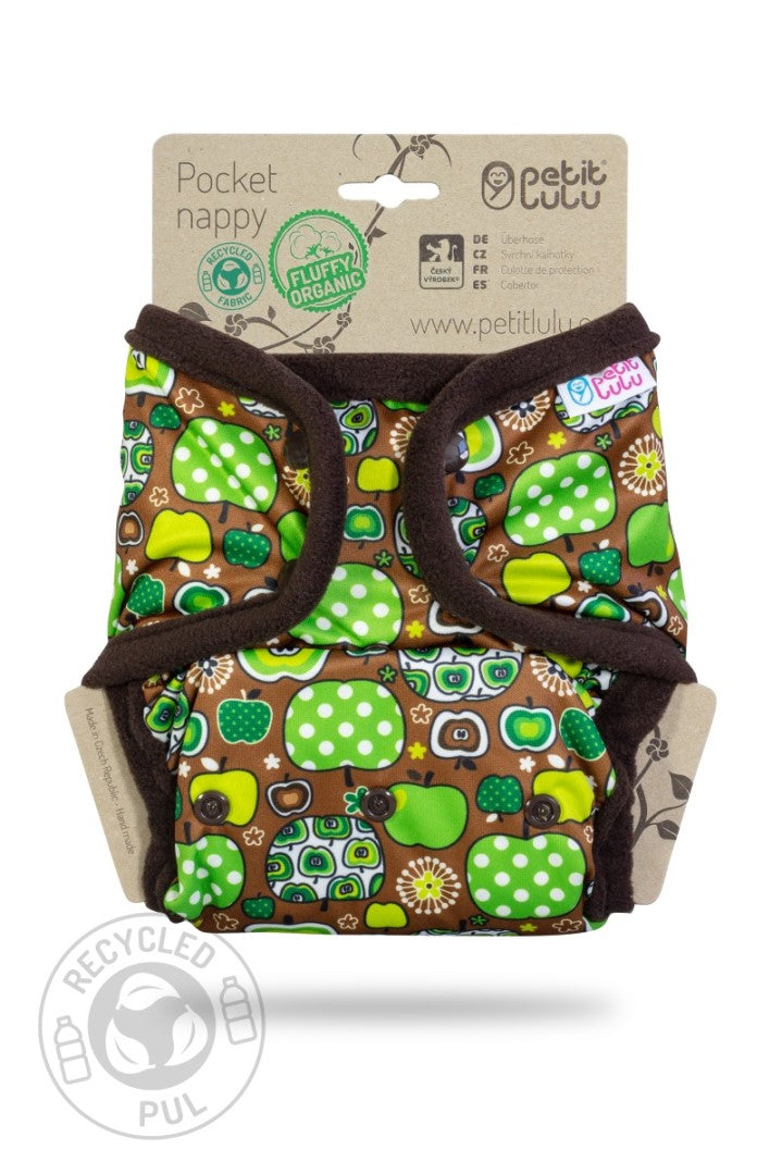 Petit Lulu - Fluffy Organic lommeble trykknapper