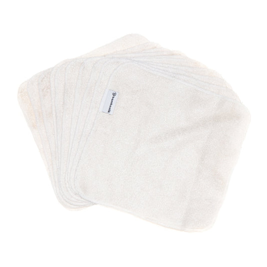 Bamboolik - Vaskeklude i bambus- 10 stk