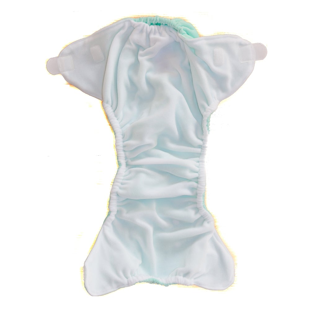 Bamboolik - Formsyet lommeble XL - Mint