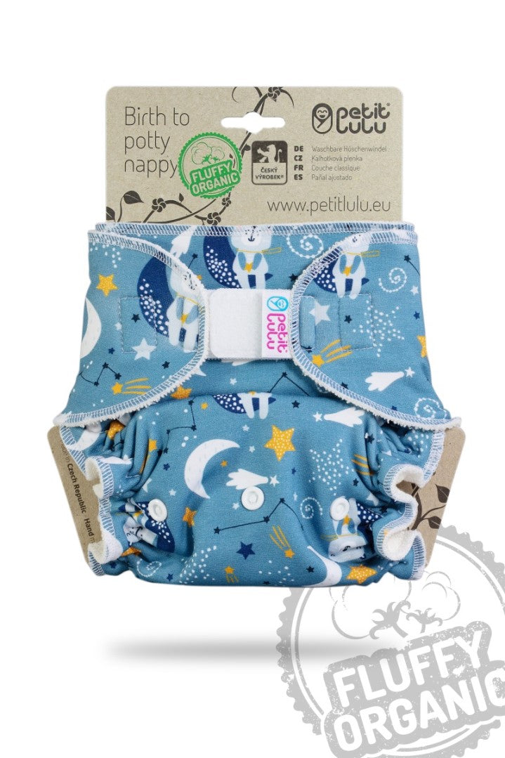 Petit Lulu - Fluffy Organic formsyet ble velcro