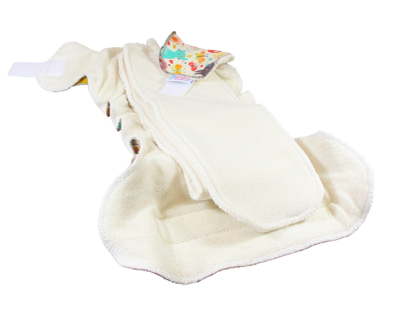 Petit Lulu - Fluffy Organic formsyet ble velcro