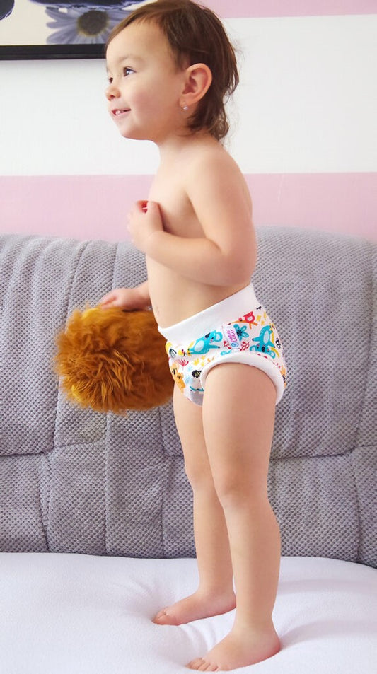 Petit Lulu - Fluffy Organic Vandtætte underbukser (Trainingpants)