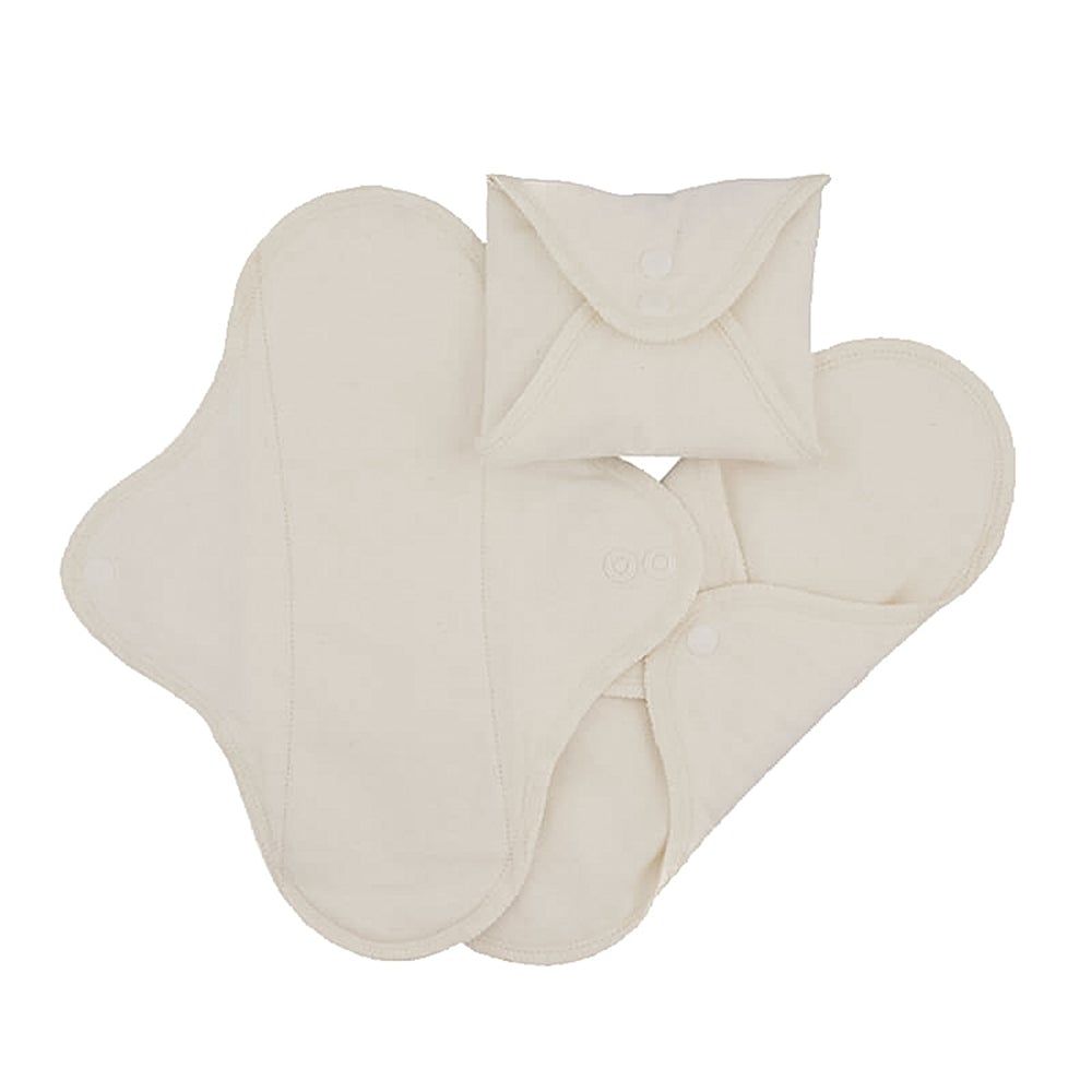 ImseVimse - Stofbind Classic Regular (Dagsbind) - Natur - 3 stk
