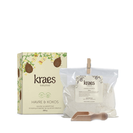 Kraes - Babybad - Havre & Kokos