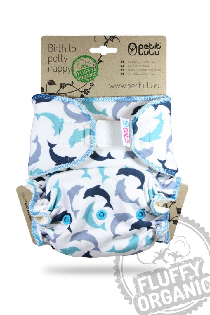 Petit Lulu - Fluffy Organic formsyet ble velcro