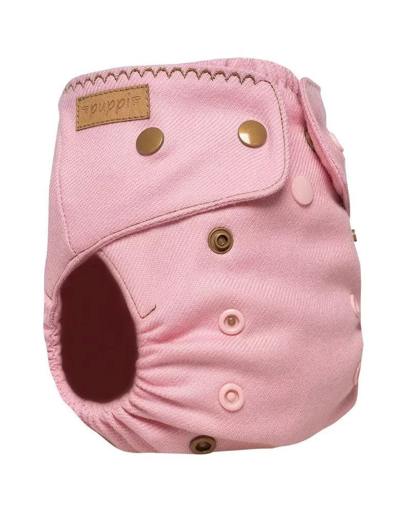 Puppi - SIO Cover i Merinould - One size Plus - Trykknapper