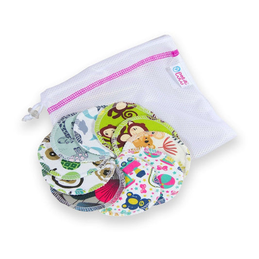 Petit Lulu - rondeller / babypads- 10 stk inkl vaskepose