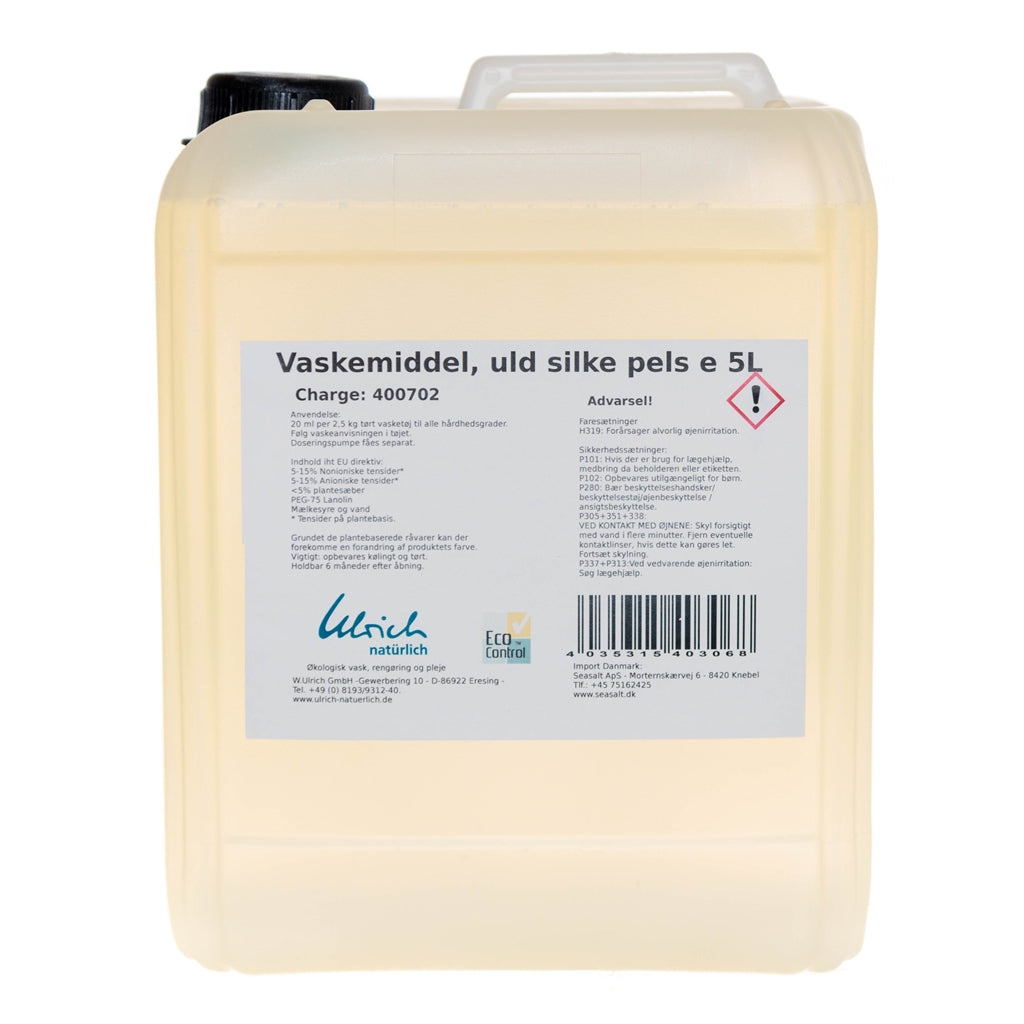 Ulrich Natürlich - Vaskemiddel til uld, silke, pels