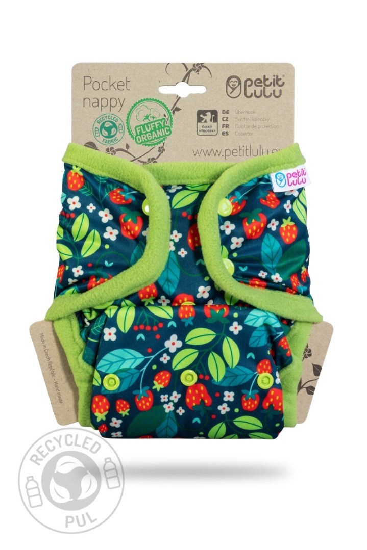 Petit Lulu - Fluffy Organic lommeble trykknapper