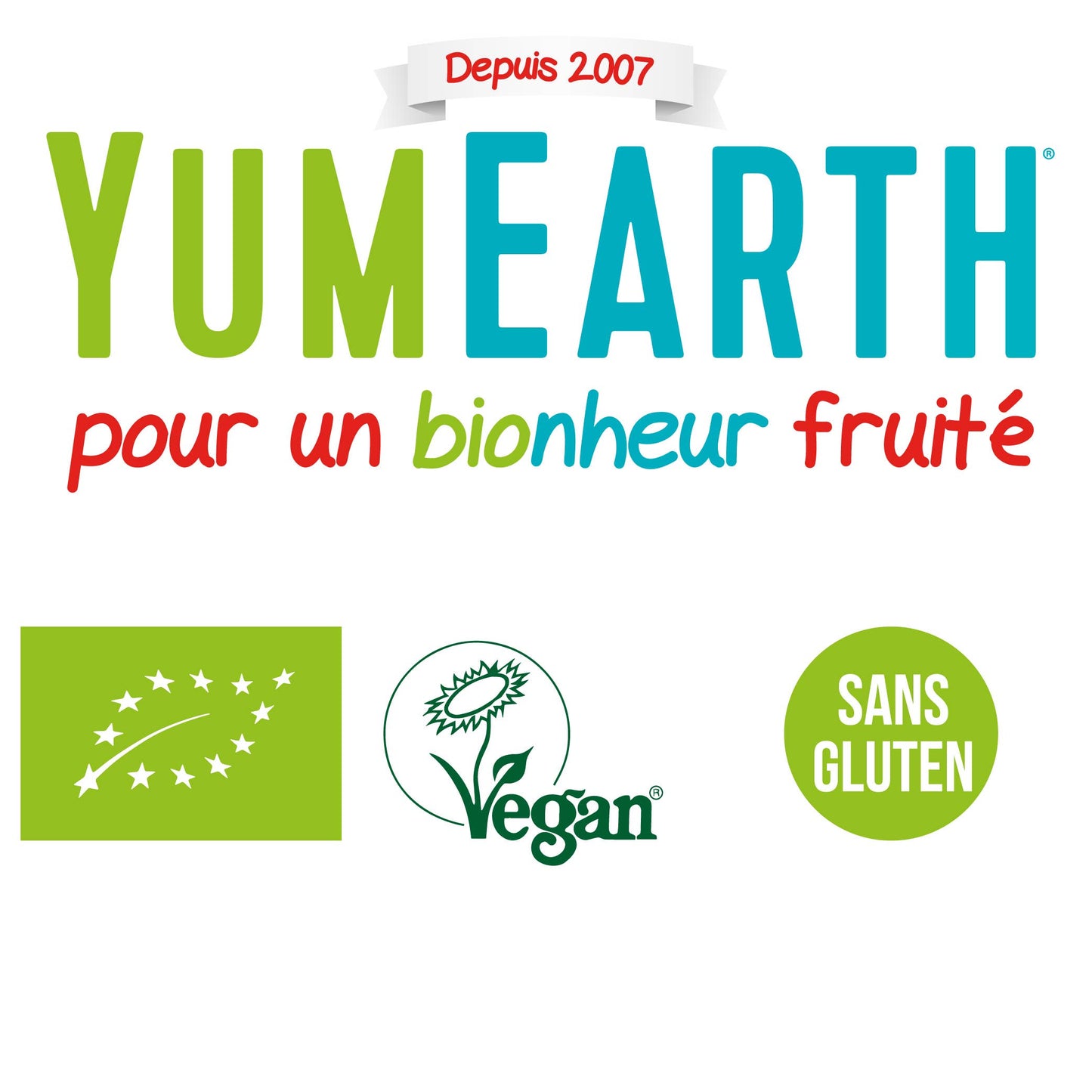 Yum Earth Økologiske Slikkepinde (ca. 100 stk)