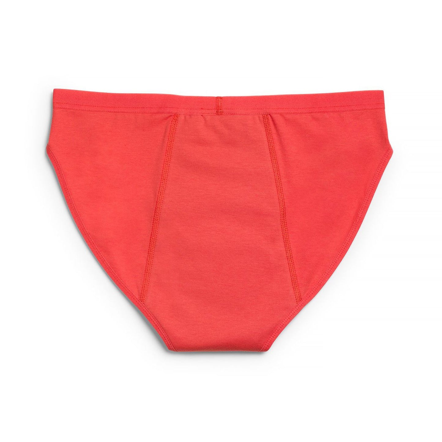 ImseVimse - Økologiske Teenager menstruationstrusser - Bikini - light flow - rød