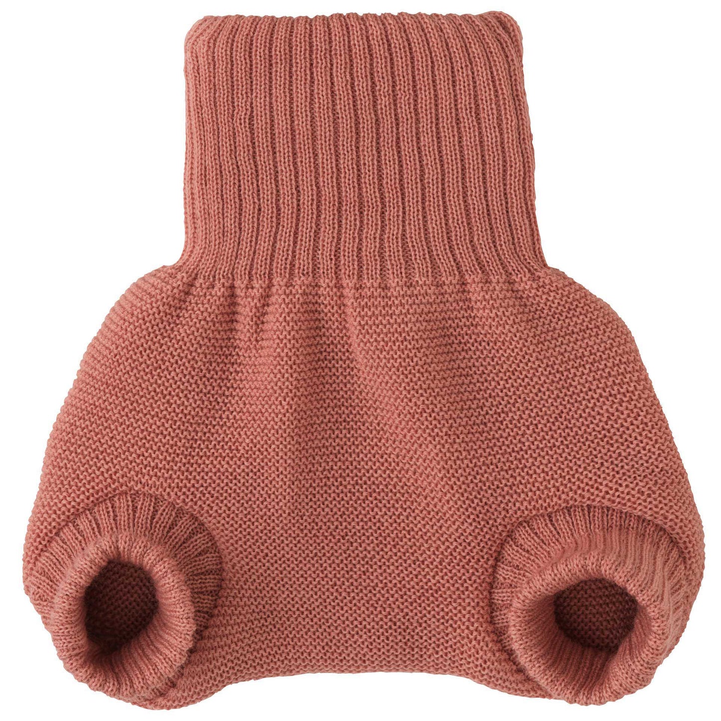 Disana - Blebukser i strikket økologisk merinould - Soft pink