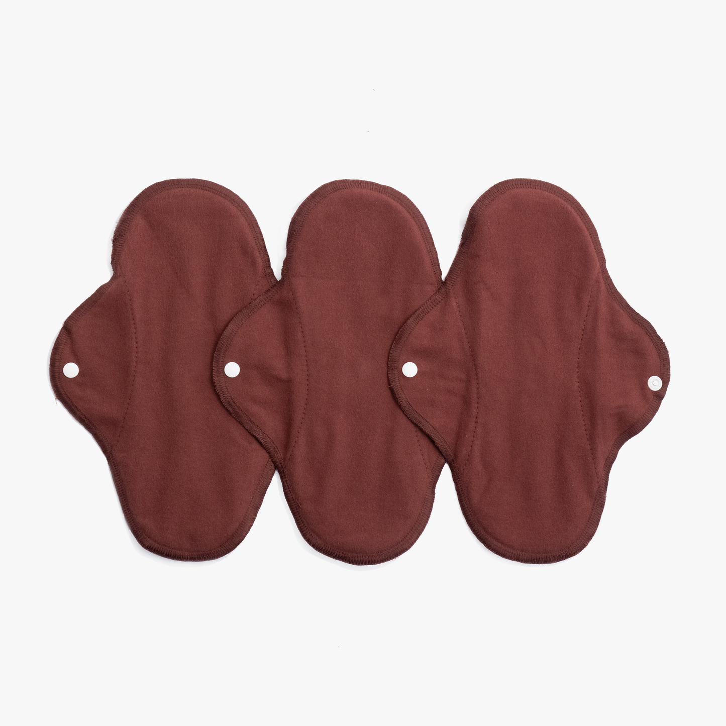 ImseVimse - Stofbind Classic Regular (Dagsbind)  - Warm Brown - 3 stk