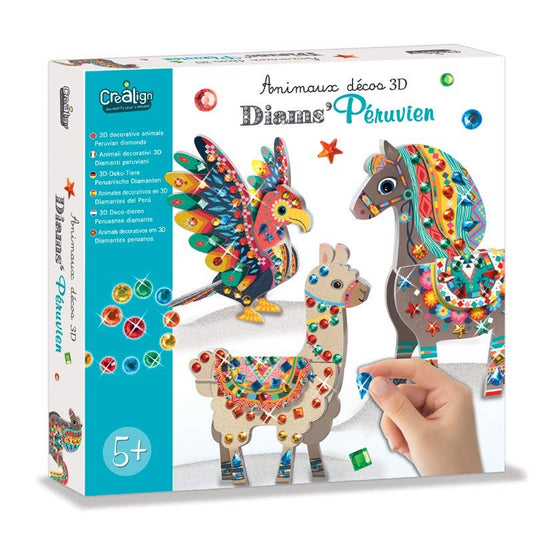 Kreativ æske - 3D diamantmaling - Peruvianske Diamanter