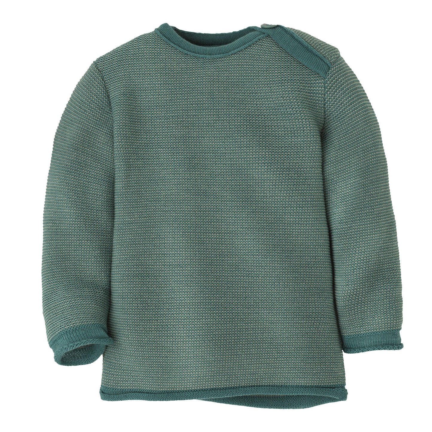 Disana - Melange striktrøje i økologisk uld - PREORDER