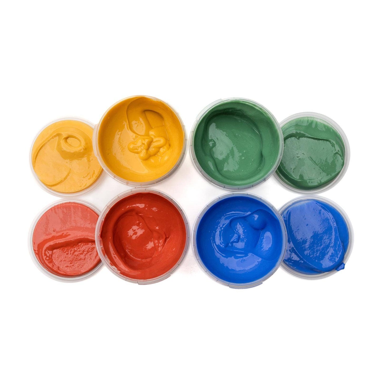 Fingermaling - 4 stk - Økologisk - Aki - Basisfarver