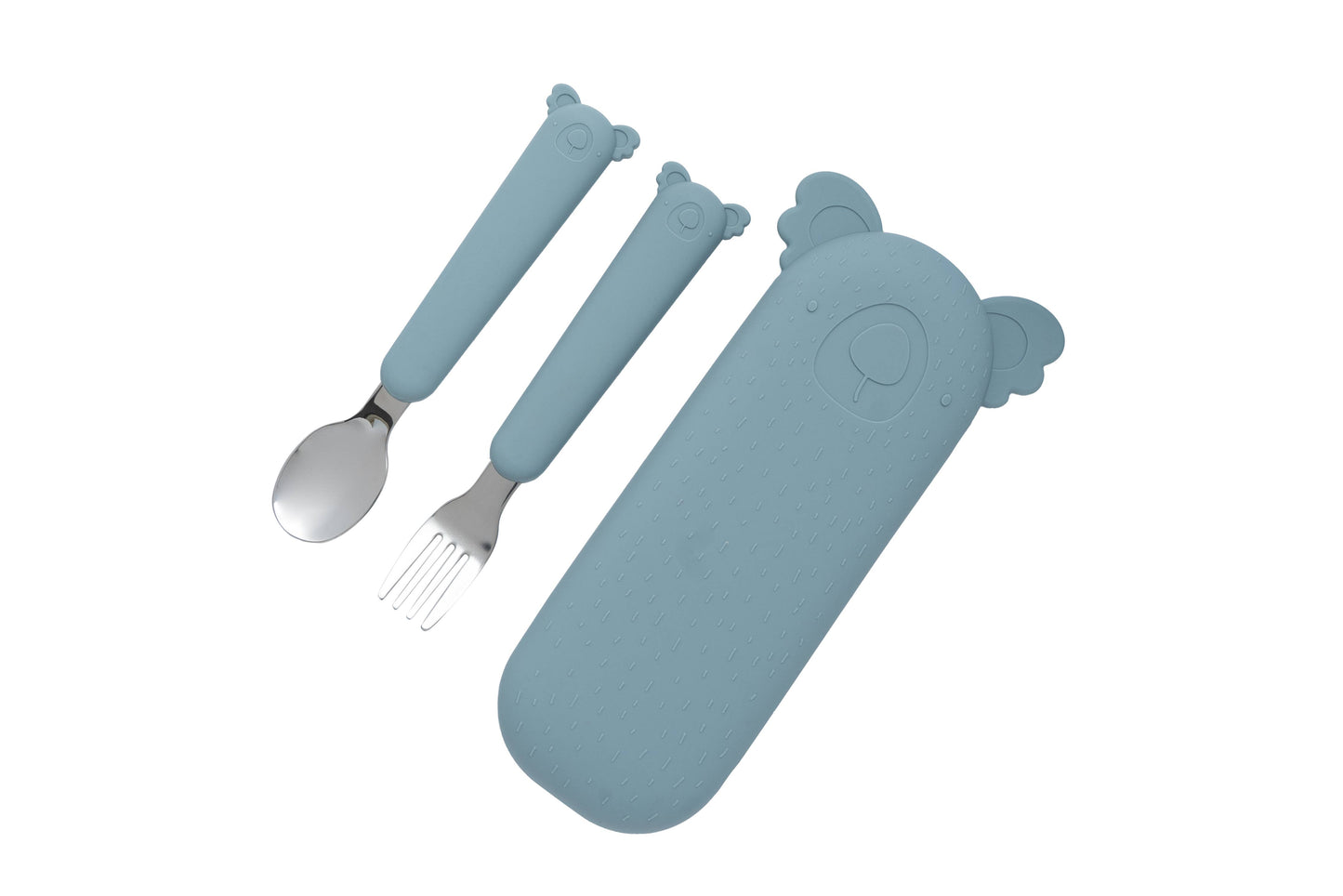 Zoe the Koala Cutlery Set and Case - Jade