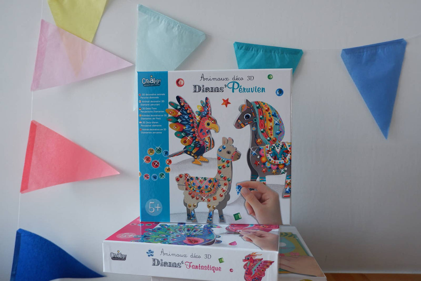 Kreativ æske - 3D diamantmaling - Peruvianske Diamanter