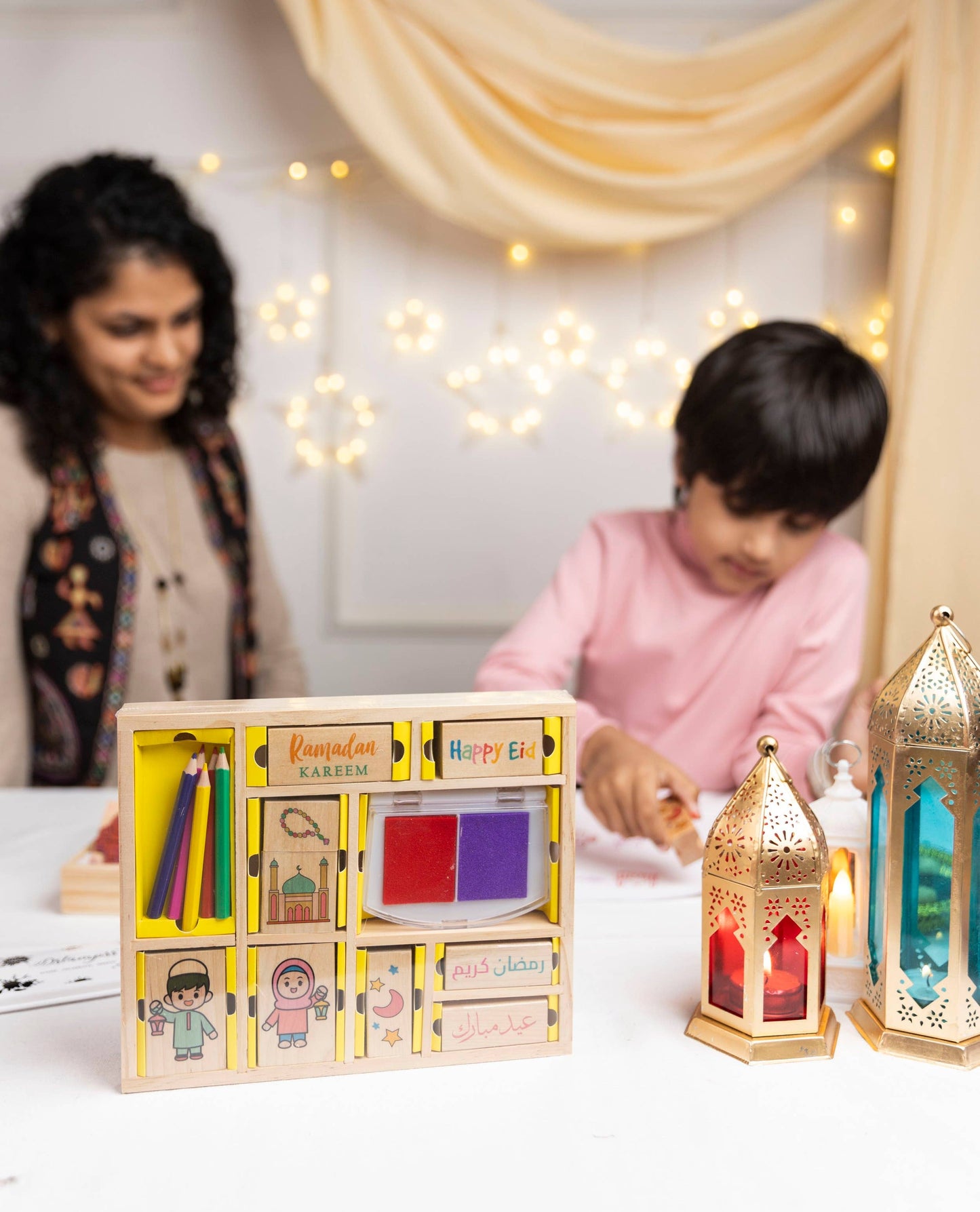 Stempelsæt i træ - Ramadan & Eid
