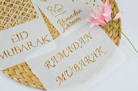 Ramadan & Eid Stencils 4-pak