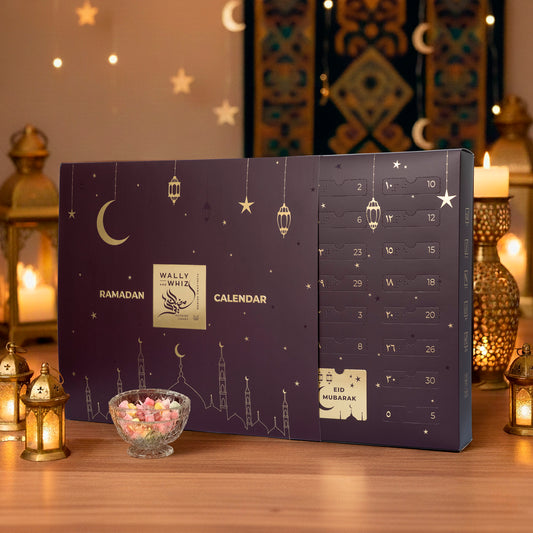 Ramadankalender med vegansk vingummi 2026