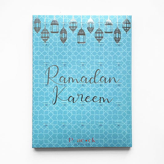 Ramadan chokoladekalender - Blue & Silver