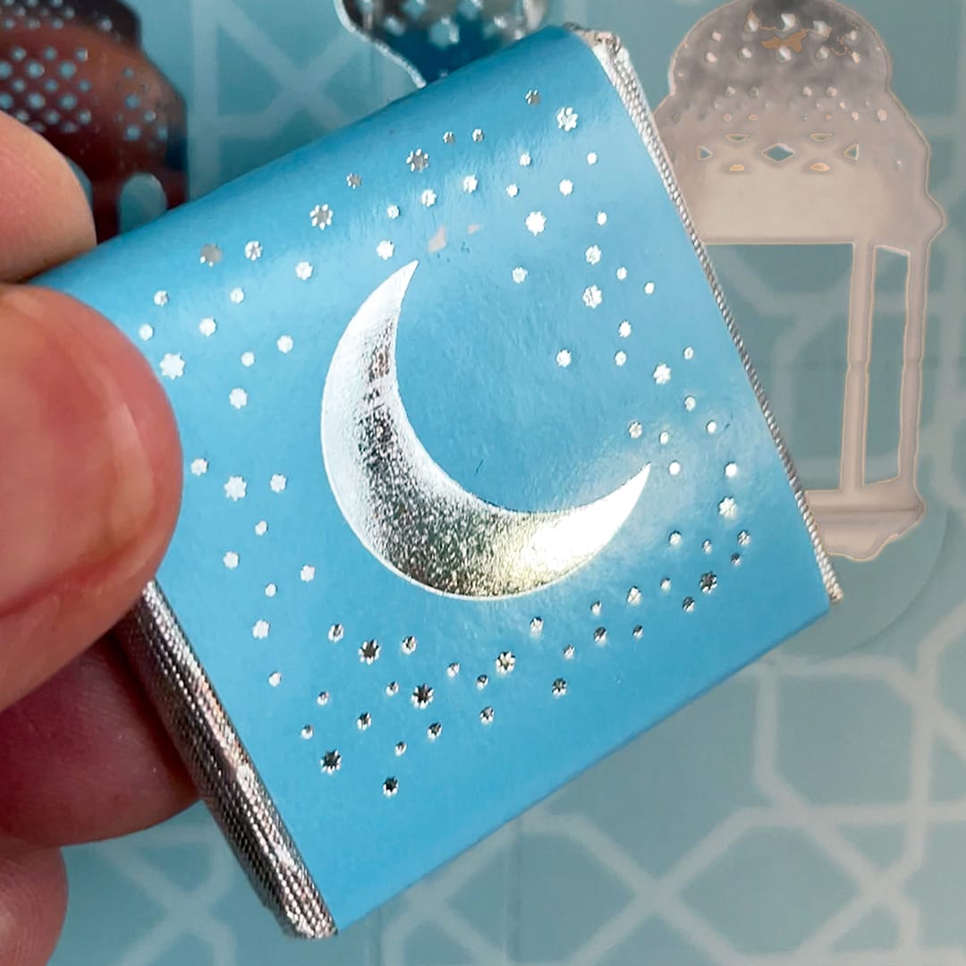 Ramadan chokoladekalender - Blue & Silver