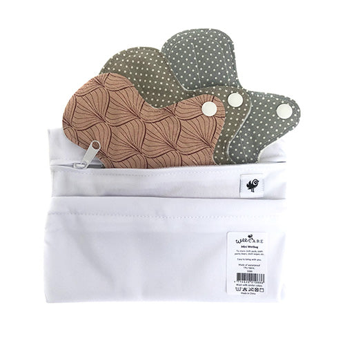 WeeCare - 6 stk. Trusseindlæg og Mini Wetbag