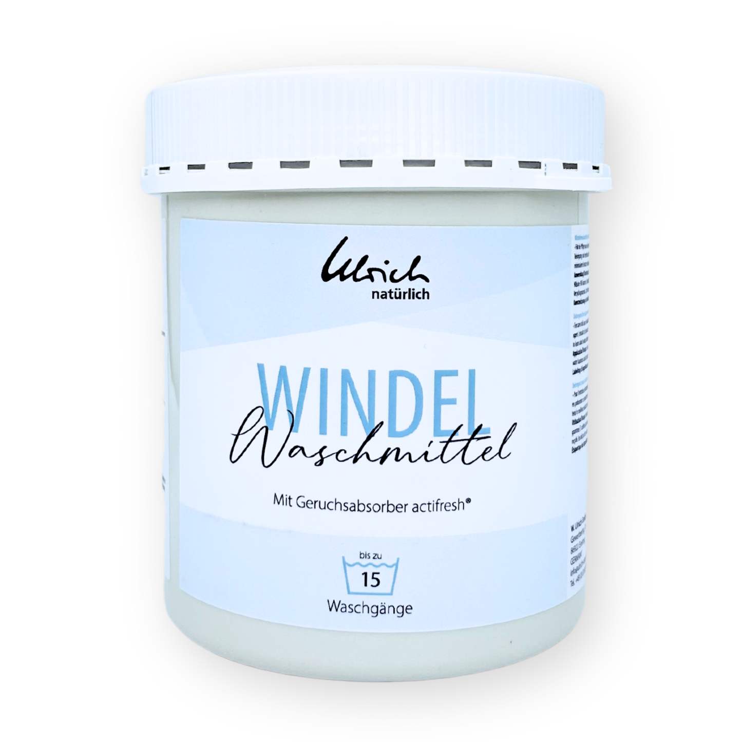 Ulrich Natürlich - Actifresh neutral blevaskemiddel - 2kg