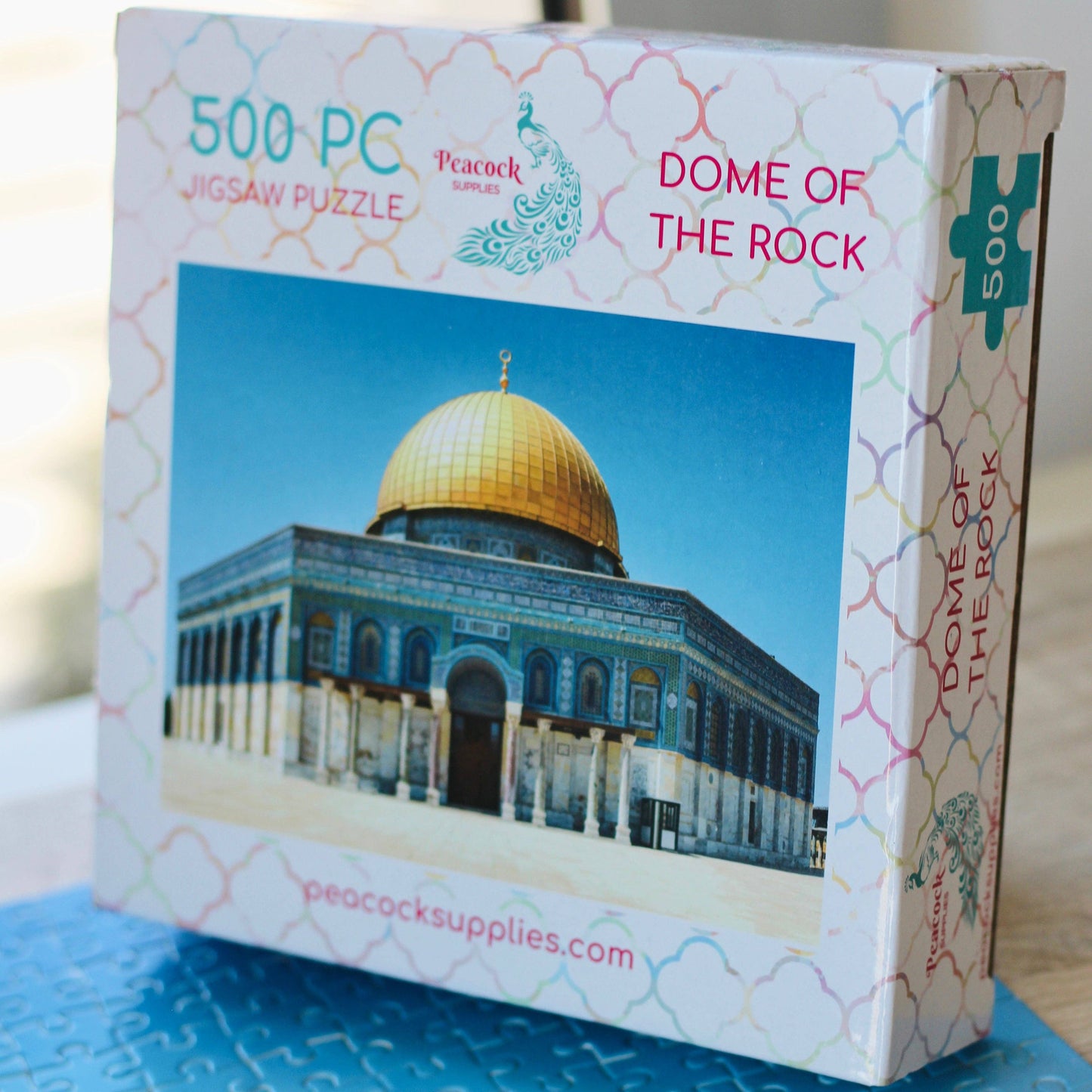 Klippemoskéen (Qubbat al-sakhra) Puslespil - 500 brikker