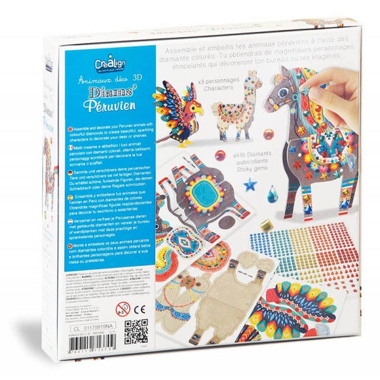 Kreativ æske - 3D diamantmaling - Peruvianske Diamanter