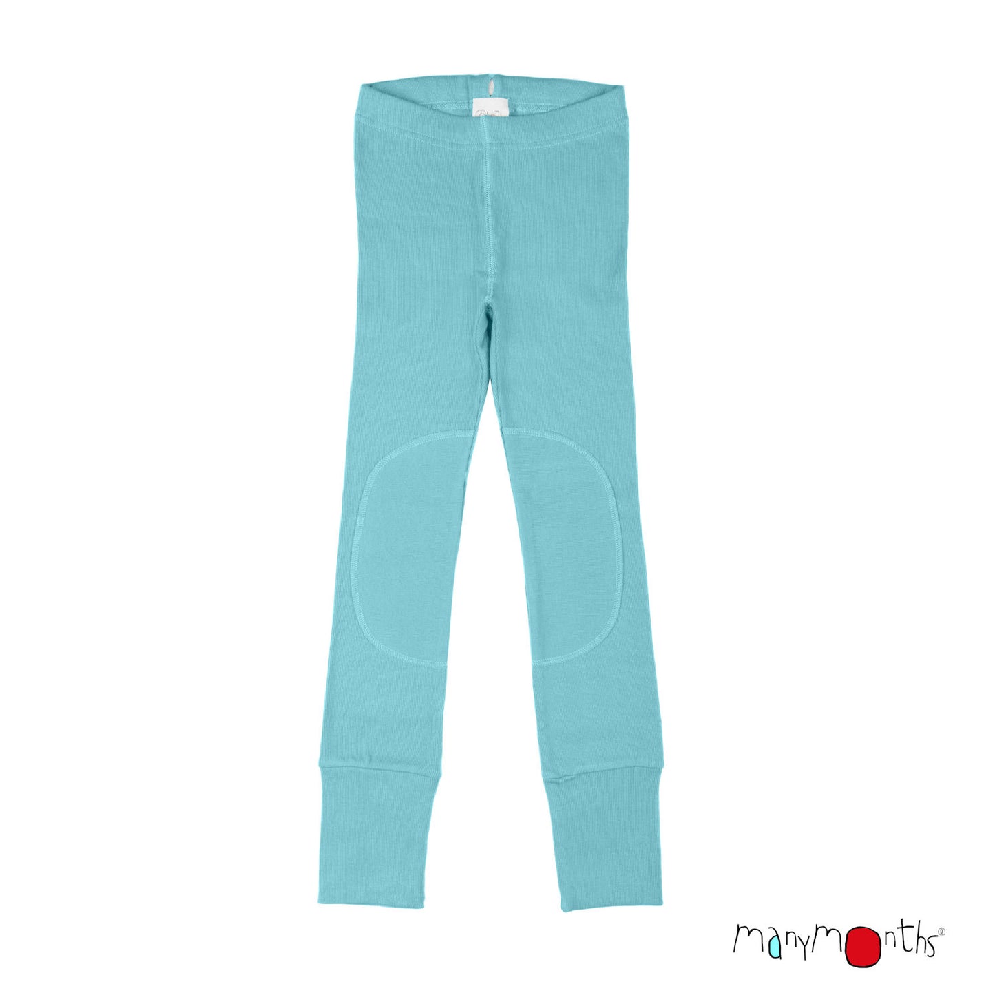 ECO Unisex Leggings i økologisk bomuld, Angel Turquoise