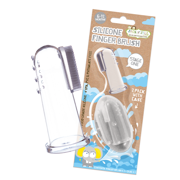 Silicone finger tandbørste