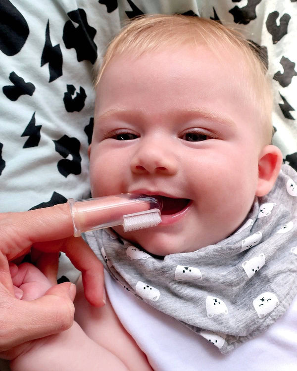 Silicone finger tandbørste