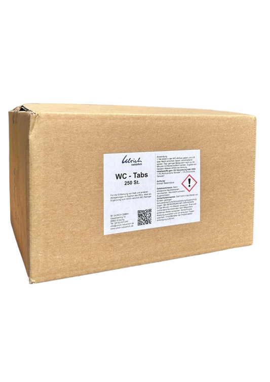 Ulrich Natürlich - WC-rengørings­tabs - 250 stk.