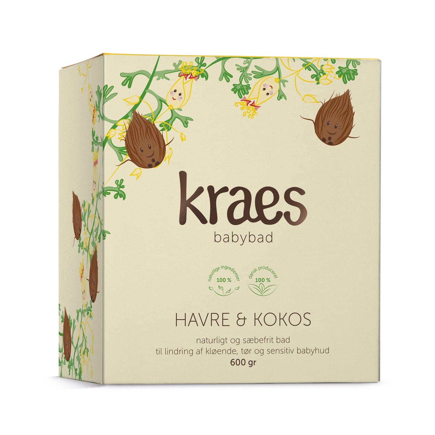 Kraes - Babybad - Havre & Kokos