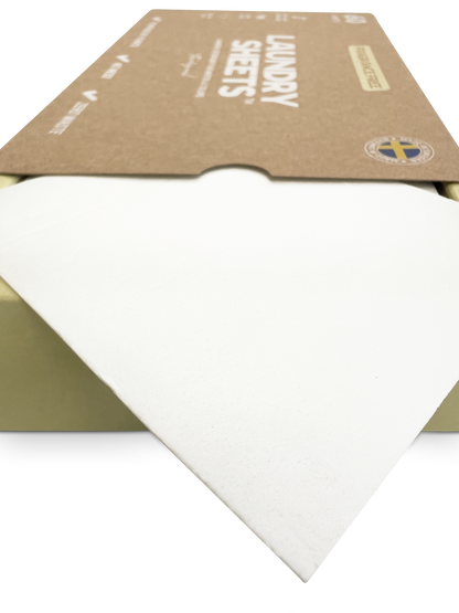 Laundry Sheets - vaskemiddel i ark - uden duft