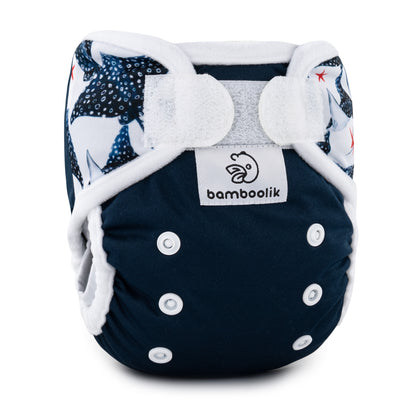 Bamboolik - Startpakke - MiniMimi Duo cover & avocado prefolds 20 skift